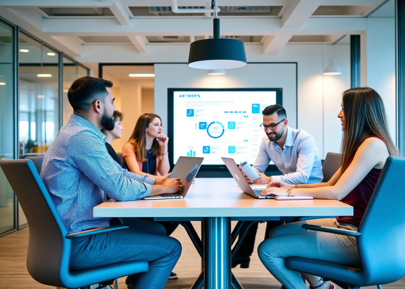 SensorTechniques team reviewing a software delivery plan